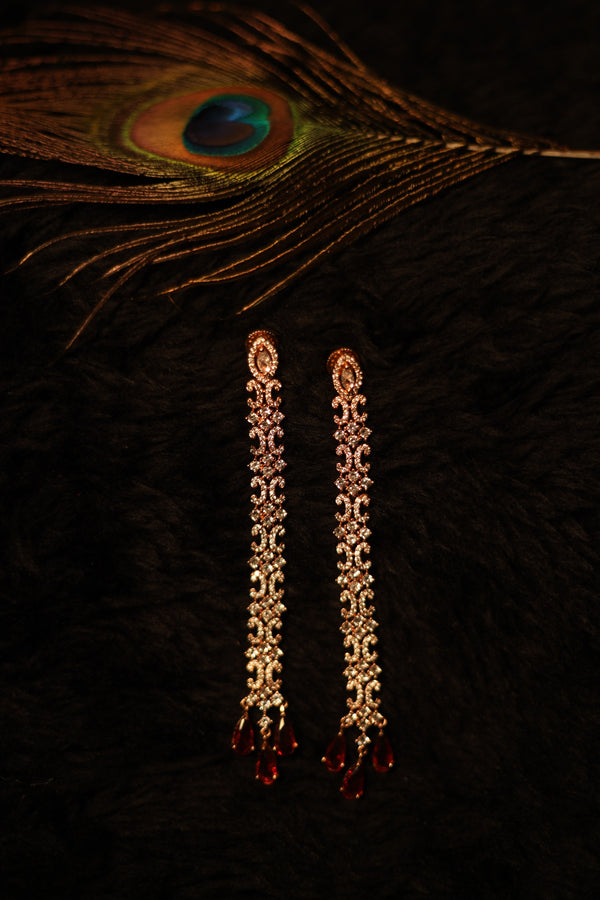 AD Rose Gold Dangler