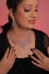 Ammaira's AD Rose Gold Necklace Set