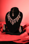 Ammaira's AD Rose Gold Necklace Set