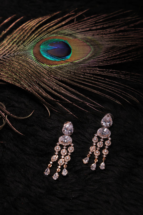 AD Rose Gold Necklace Set