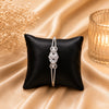 American Diamond Silver Kada for Women
