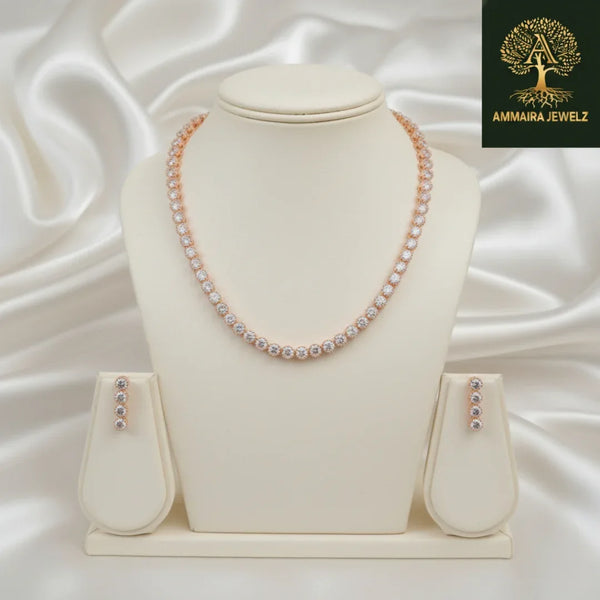 Ammaira's Rose Petal Radiance Set - Ammaira Jewelz