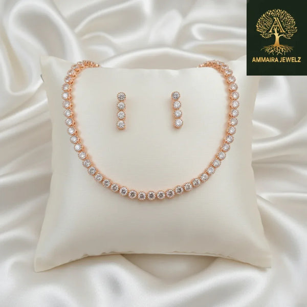 Ammaira's Rose Petal Radiance Set - Ammaira Jewelz