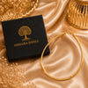 Premium gold polish hasli necklace for women with elegant textured finish crafted