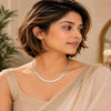 Elegant silver snake chain for women crafted in premium brass with a smooth polished finish