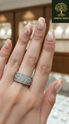 Ammaira's Dazzling Pavé Dome Ring - Ammaira Jewelz