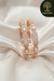 Ammaira's Rose Gold Art Deco Bangles (Set of 2)