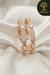 Ammaira's Rose Gold Art Deco Bangles (Set of 2) - Ammaira Jewelz