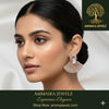 Ammaira's The Empress Fan Hoops: Rose Gold Statement Chandeliers - Ammaira Jewelz