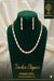 Ammaira's Timeless Elegance SIngle Line Kundan Polki Necklace Set - Ammaira Jewelz
