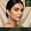 Ammaira's BLOSSOM CASCADE DROPS: Floral Diamond Chandelier Earrings - Ammaira Jewelz