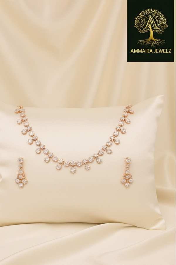Ammaira'a Subtle Luxury with Timeless Poise CZ Set