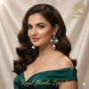 Ammaira's REGAL JHUMKA SPARKLE: Cascading Bell Chandelier Earrings - Ammaira Jewelz