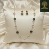 Ammaira's Fancy High-Polish Tricolor Crystal Chic Mala - Ammaira Jewelz
