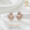 Ammaira's The Secret Garden Studs: Diamond & Pearl Vine Earrings