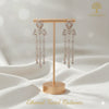 Ammaira's ETHEREAL TASSEL: Diamond Fringe Chandelier Drops