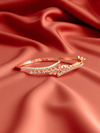 Ammaira’s Rose Gold Plated AAA AD Zirconia Openable Bracelet