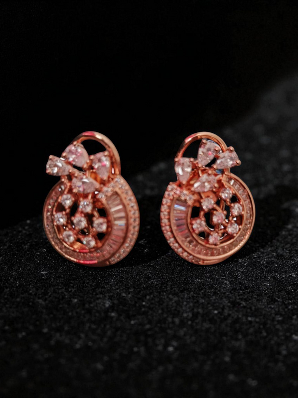 ✨ Ammaira's Gold Plated AAA AD Zirconia Pendant Set ✨