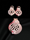 ✨ Ammaira's Rose Gold Plated AAA AD Zirconia Pendant Set ✨