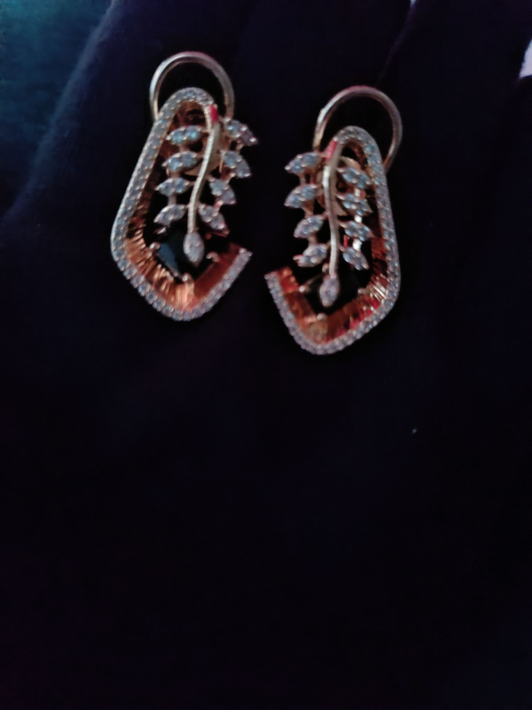 ✨ Ammaira's Gold Plated AAA AD Zirconia Pendant Sets – Available in Baby Pink, Emerald Green & Royal Blue ✨