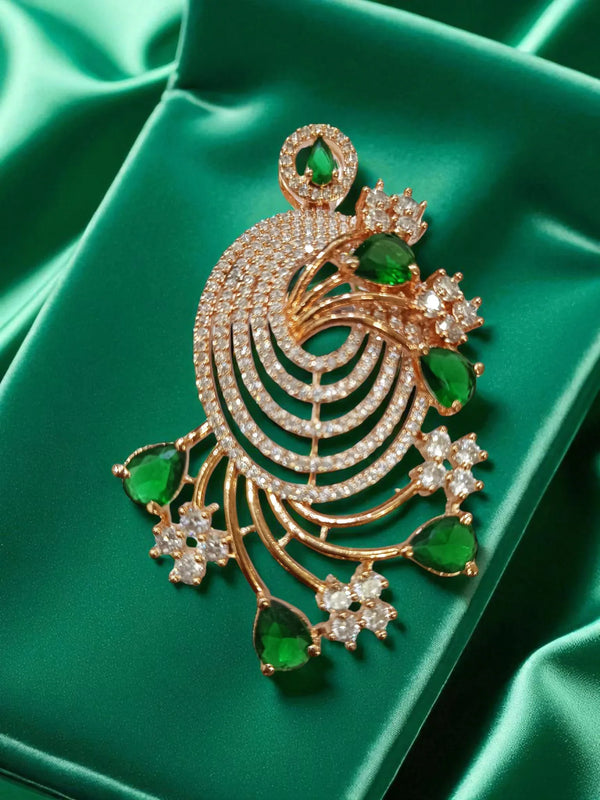 ✨ Ammaira’s Rose Gold Plated AAA AD Zirconia Pendant Set ✨ - Ammaira Jewelz