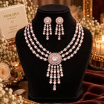 Regalia Grace CZ Necklace Set for Women