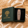 Rose Gold American Diamond Bracelet for Women