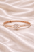Rose Gold Oval Diamond Bracelet | Ammaira Jewelz