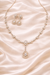 Rose Gold Teardrop Diamond Necklace & Earrings Set | Ammaira Jewelz