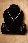 AD Rose Gold Pendant Necklace Set