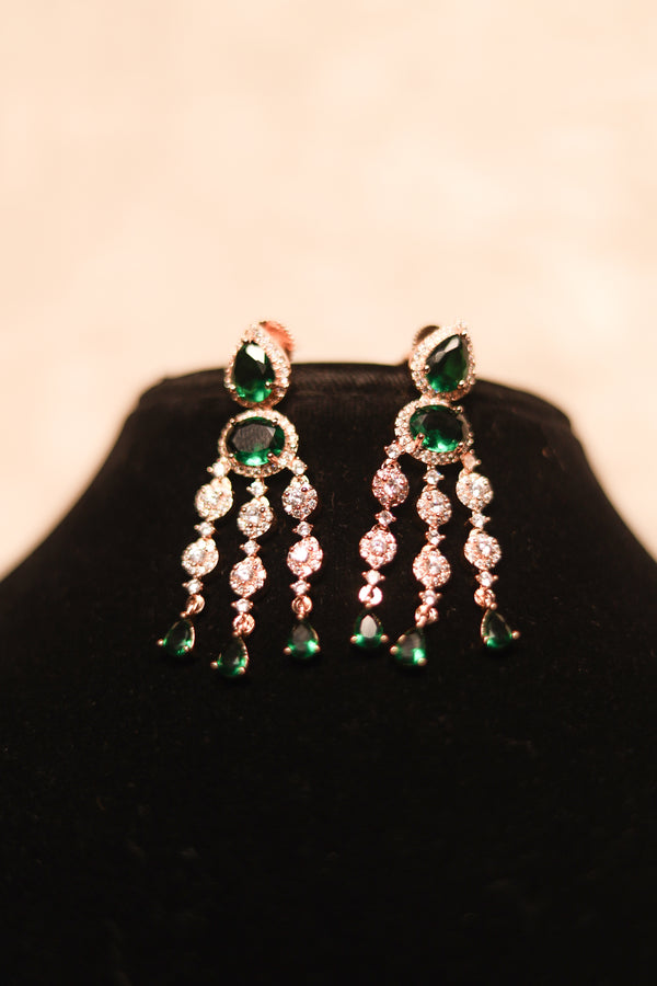 AD Rose Gold Necklace Set
