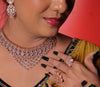 Ammaira's AD Rose Gold Choker Set