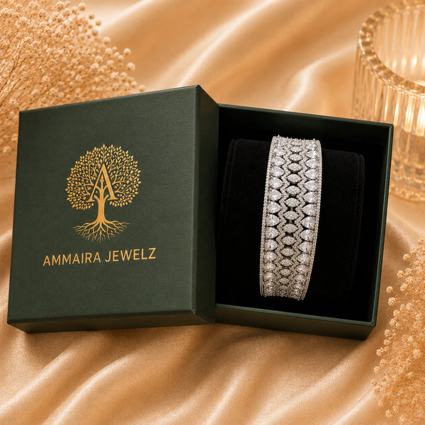 American Diamond Kada Bracelet for Women