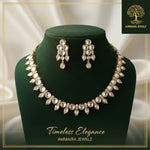 Ammaira's Timeless Royal Kundan Polki Necklace Set