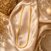 Elegant gold stainless steel snake chain for women with a sleek polished finish