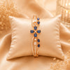 Blue Stone American Diamond Bracelet for Women