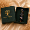 Blue Stone American Diamond Bracelet for Women