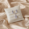 Ammaira's Rose Gold Solitaire Teardrop Set