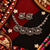 Oxidised German silver elephant motif necklace set for women with matching Jhumka earrings for Navratri