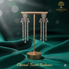 Ammaira's ETHEREAL TASSEL: Diamond Fringe Chandelier Drops