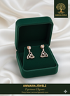 Ammaira's Elegant Sparkle Drop Earrings