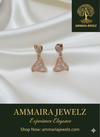 Ammaira's Elegant Sparkle Drop Earrings