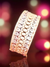 Ammaira’s Rose Gold Plated AAA AD Zirconia Openable Bracelet – Purple & Plain Stone