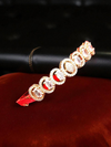 ✨ Ammaira’s Radiant Glow Rose Gold Plated AAA AD Zirconia Openable Bracelet ✨
