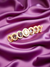 ✨ Ammaira’s Radiant Light Purple Rose Gold Plated AAA AD Zirconia Openable Bracelet ✨