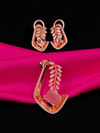 ✨ Ammaira's Gold Plated AAA AD Zirconia Pendant Sets – Available in Baby Pink, Emerald Green & Royal Blue ✨