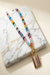 Multicolor Beaded Pendant Necklace | Ammaira Jewelz