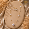 Pearl Petal Elegance Mala Set