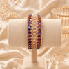 Purple Stone Designer Kada for Women
