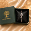 Rose Gold American Diamond Kada for Women